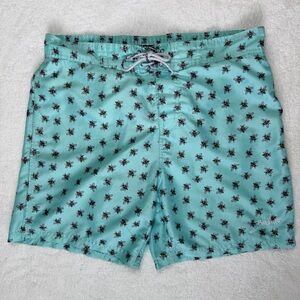 GEF France Bee Print Swim Shorts Men's Size Large 6" Inseam